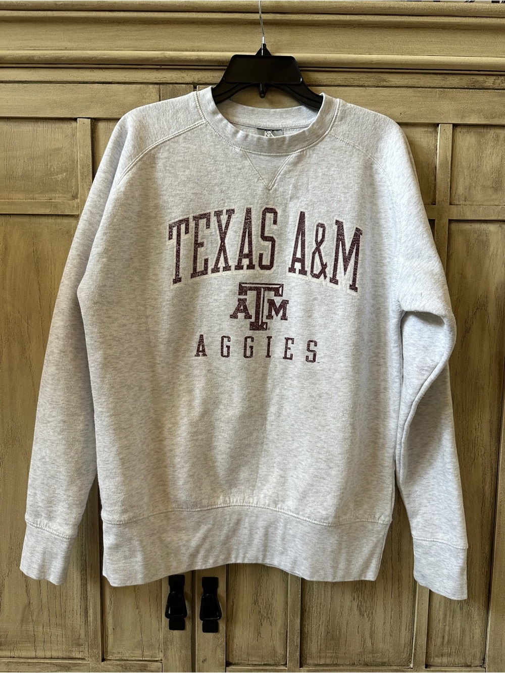 Texas A&M Aggies Crewneck Sweatshirt Top Shirt Unisex Medium M TAMU